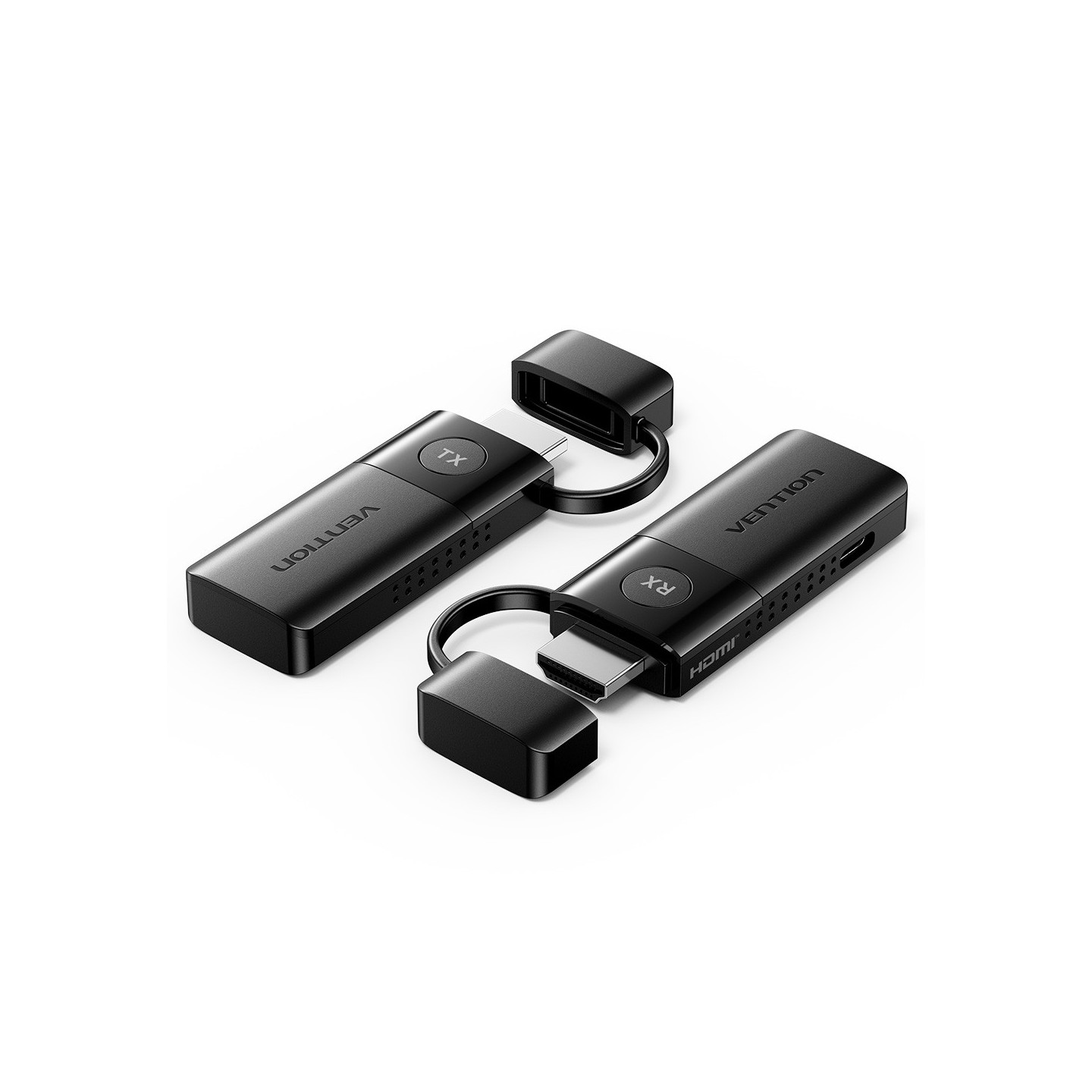 Vention HDMI Wireless Transmitter and Receiver - ADKB0 - HDMI Wireless Transmitter and Receiver Black