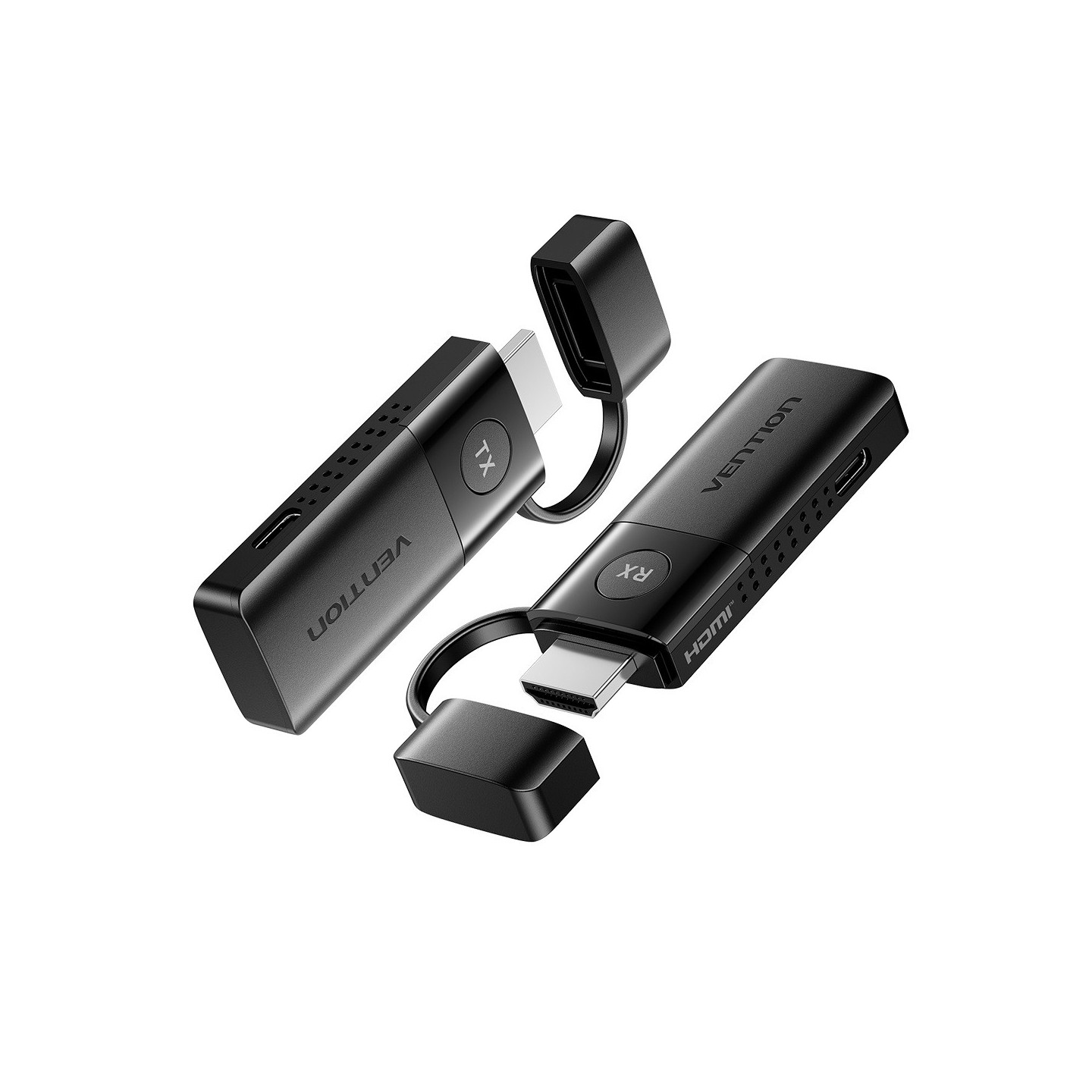 Vention HDMI Wireless Transmitter and Receiver - ADKB0 - HDMI Wireless Transmitter and Receiver Black