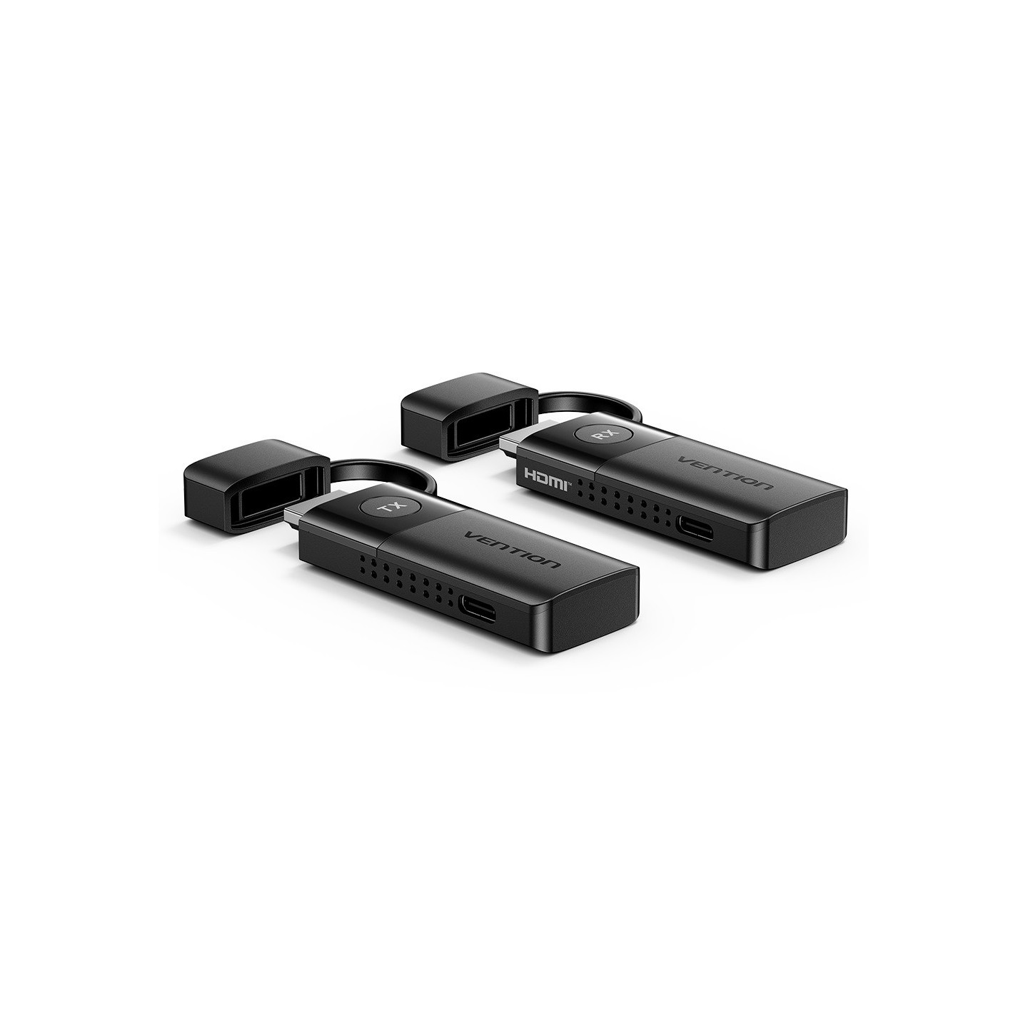 Vention HDMI Wireless Transmitter and Receiver - ADKB0 - HDMI Wireless Transmitter and Receiver Black