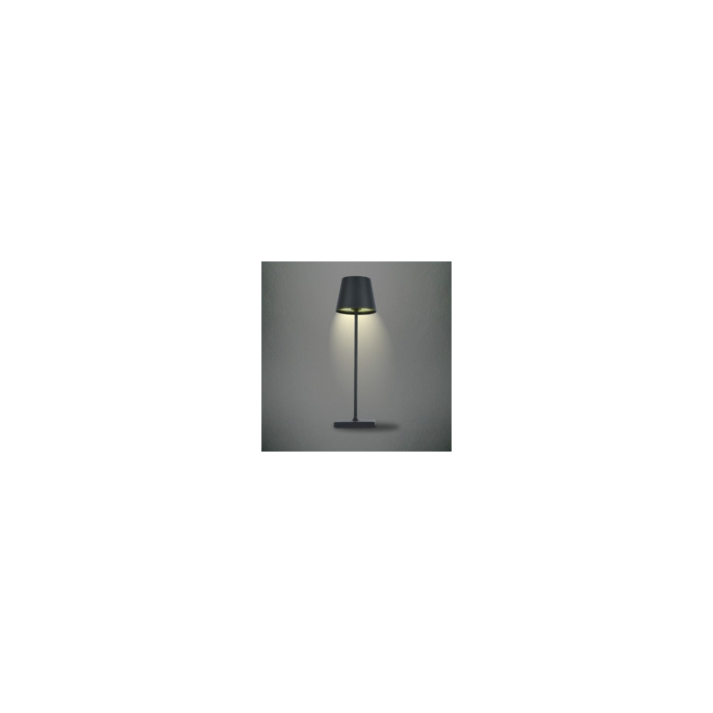 KELU CHLOE - USB-C Rechargeable IP54 Table Lamp 200LM 4400mAh Black — Buy in Cyprus with Fast Delivery