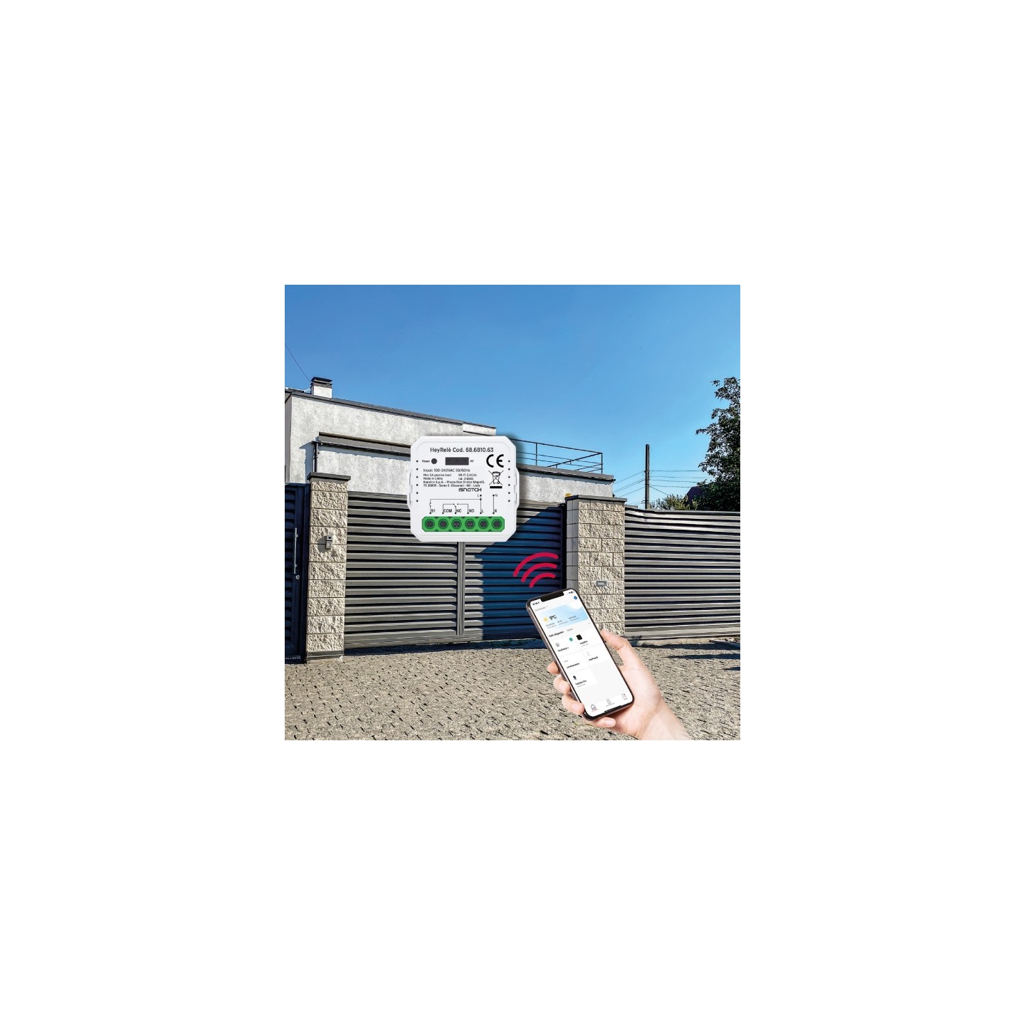 GBC HeyRele Dry Contact Smart WiFi Module - Dry Contact, Smart WiFi — Buy in Cyprus with Fast Delivery