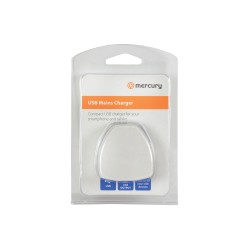 Buy Mercury Compact USB Mains Charger - 421.743UK - 2.1A in Cyprus, Nicosia, Limassol, Larnaka, Pafos