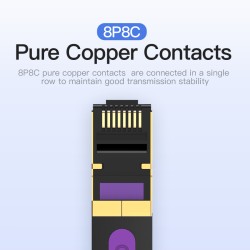 Buy Vention NETWORK Cable - ICABQ - CAT7 Flat 20.0m Black in Cyprus, Nicosia, Limassol, Larnaka, Pafos