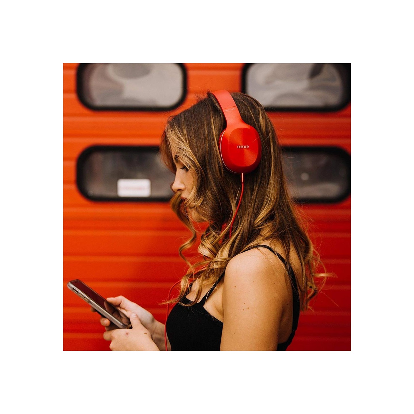 Edifier Bluetooth Headphones - W800BT PLUS - Red — Buy in Cyprus with Fast Delivery