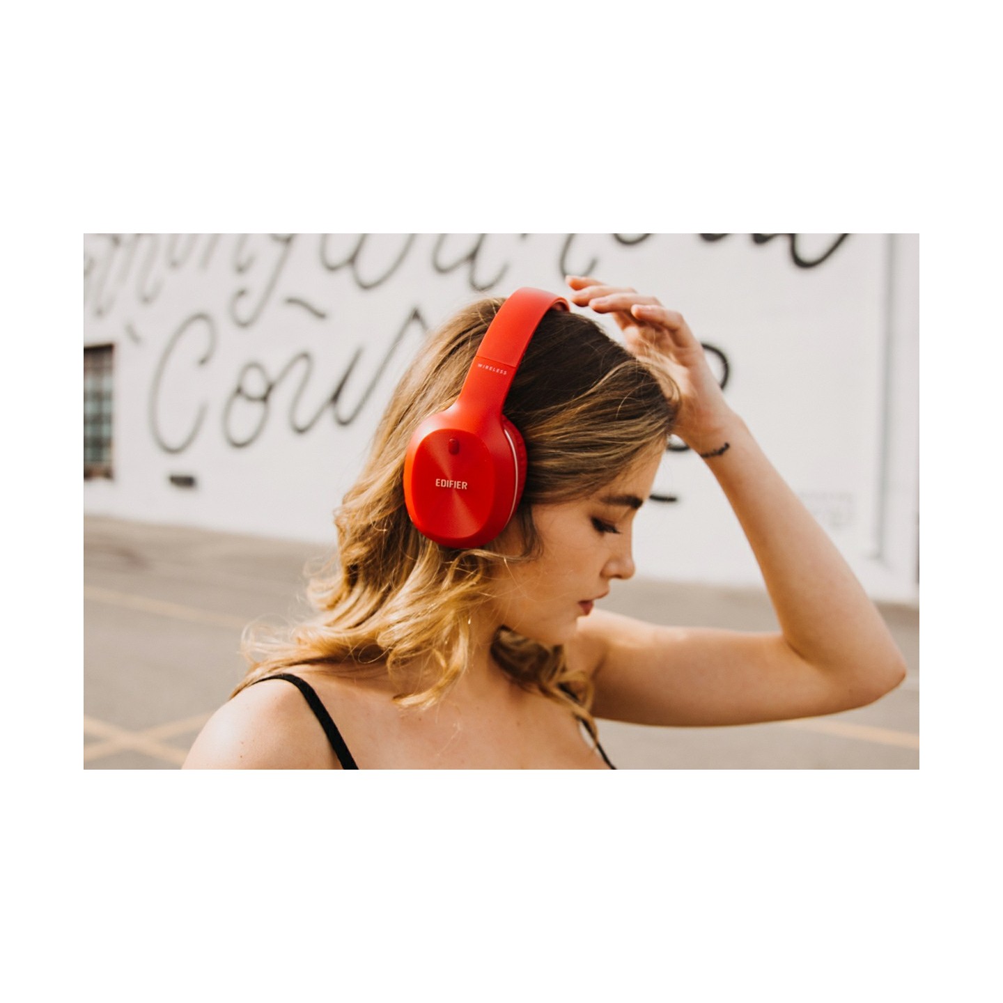 Edifier Bluetooth Headphones - W800BT PLUS - Red — Buy in Cyprus with Fast Delivery