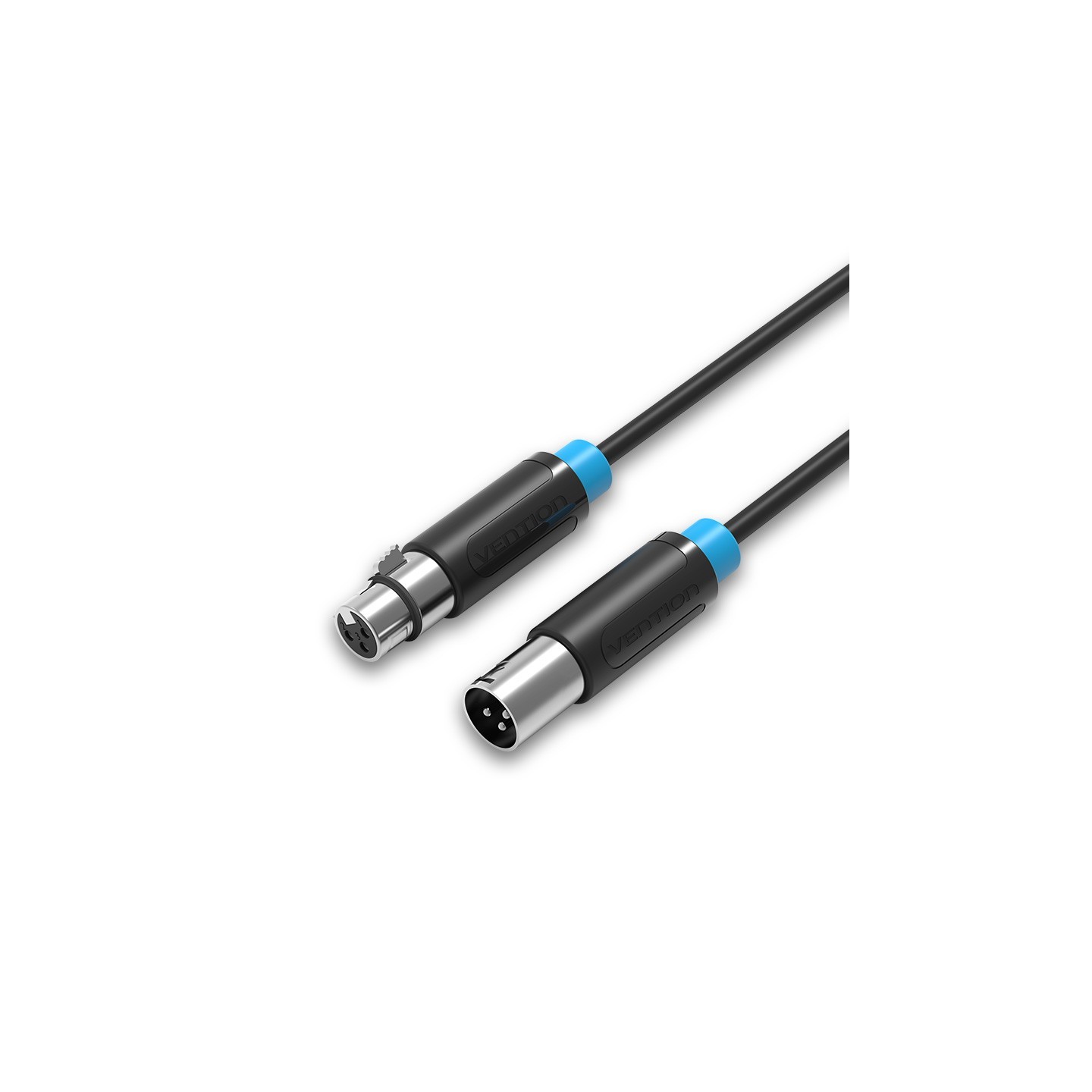 Vention AUDIO XLR M-F Cable 15.0m - BBFBN - Vention AUDIO XLR M-F Cable 15.0m — Buy in Cyprus with Fast Delivery