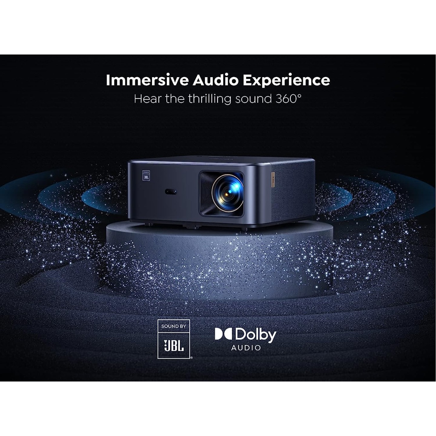 Yaber Projector - K2s - Full HD LED Projector WiFi6 BT NFC JBL Alexa 800 Ansi — Buy in Cyprus with Fast Delivery