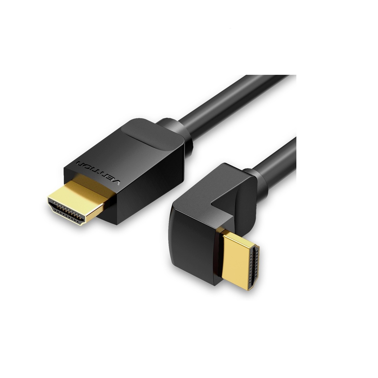Vention HDMI Cable - AARBH - Right Angle 90 Degrees 2.0m — Buy in Cyprus with Fast Delivery
