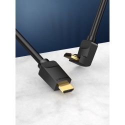 Buy Vention HDMI Cable - AARBH - Right Angle 90 Degrees 2.0m in Cyprus, Nicosia, Limassol, Larnaka, Pafos
