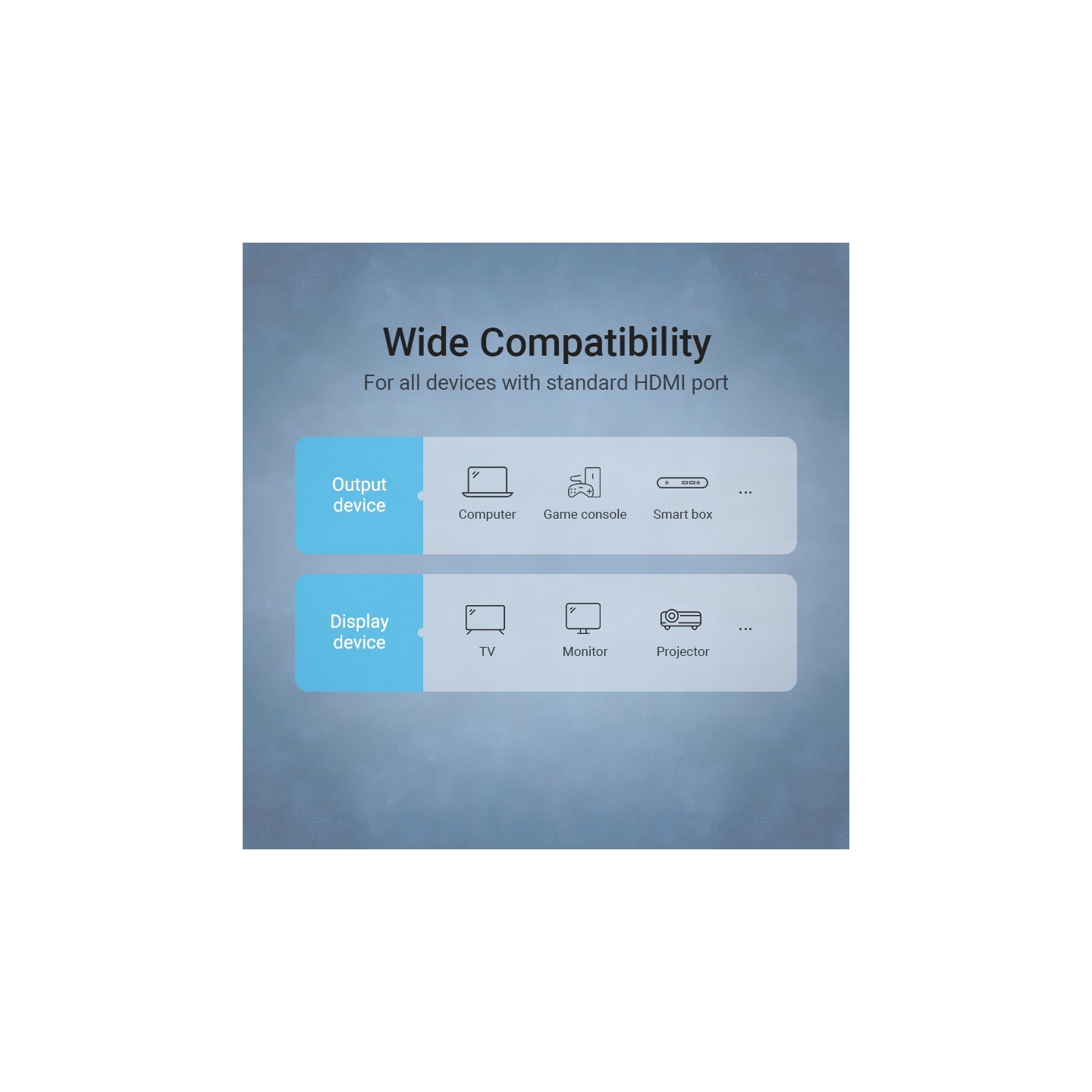 Vention HDMI Cable - AARBH - Right Angle 90 Degrees 2.0m — Buy in Cyprus with Fast Delivery