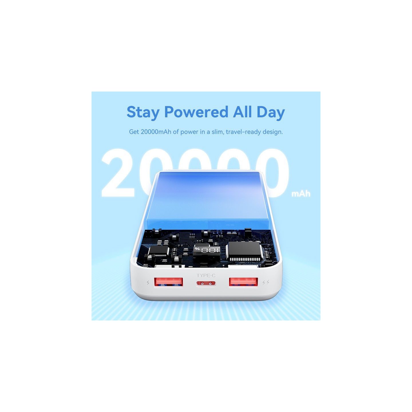 Vention Powerbank - FHLB0 - 20000mAh 22.5W Black — Buy in Cyprus with Fast Delivery