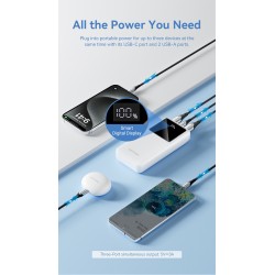 Buy Vention Powerbank - FHLB0 - 20000mAh 22.5W Black in Cyprus, Nicosia, Limassol, Larnaka, Pafos