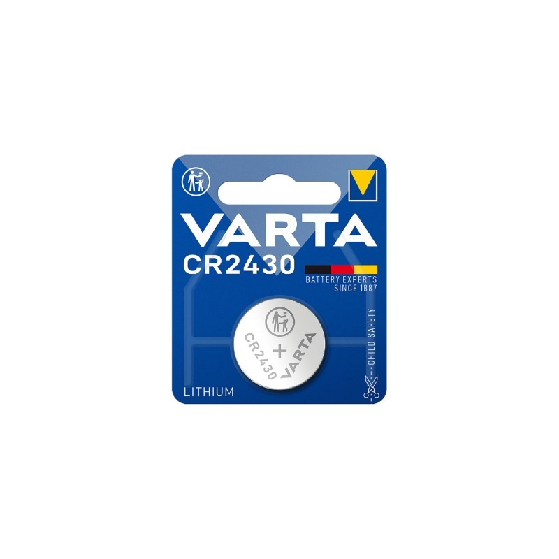 Buy Varta Lithium Battery - CR2430 - 1pc in Cyprus, Nicosia, Limassol, Larnaka, Pafos