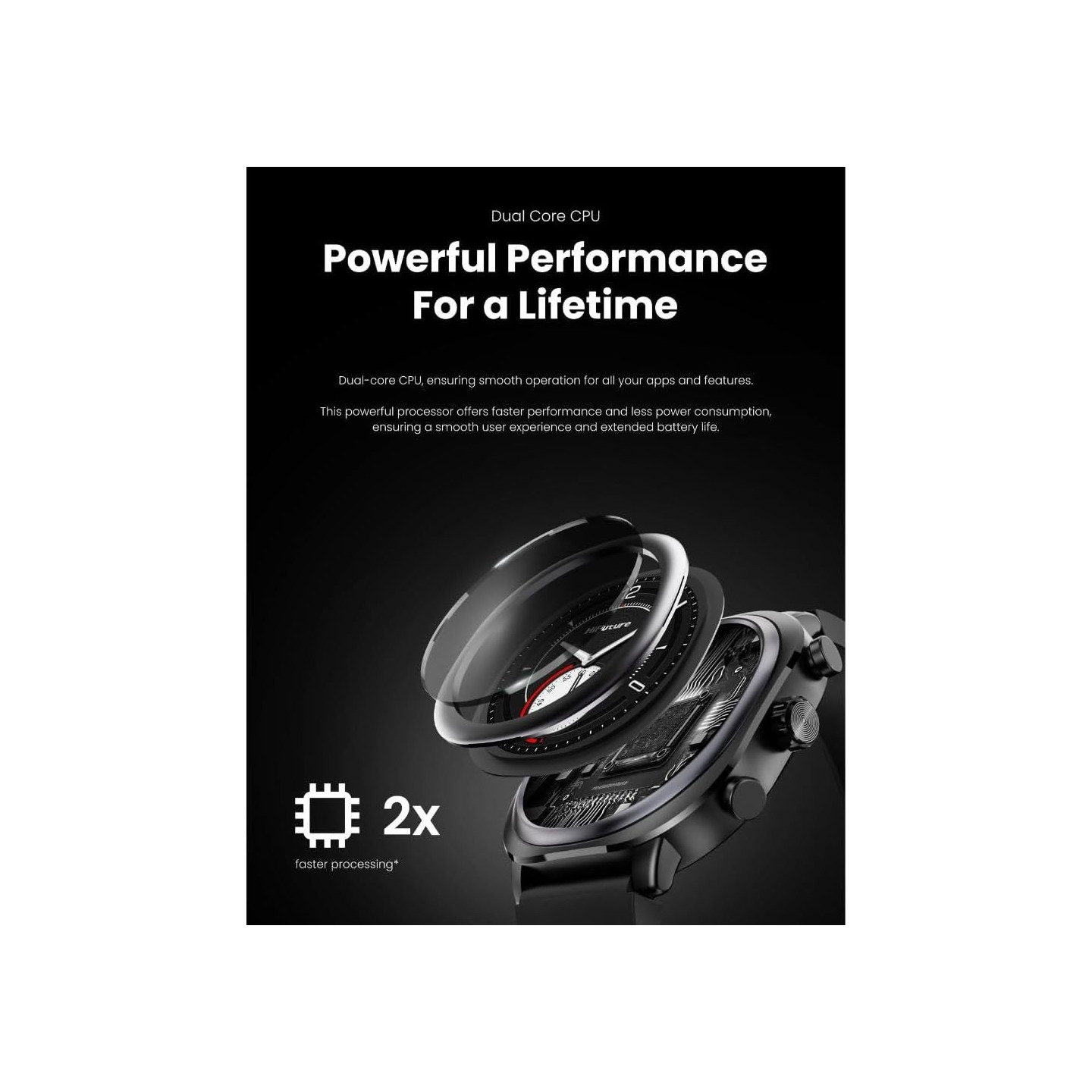 HiFuture Lifestyle SmartWatch - AIX Lite - Silver Grey — Buy in Cyprus with Fast Delivery