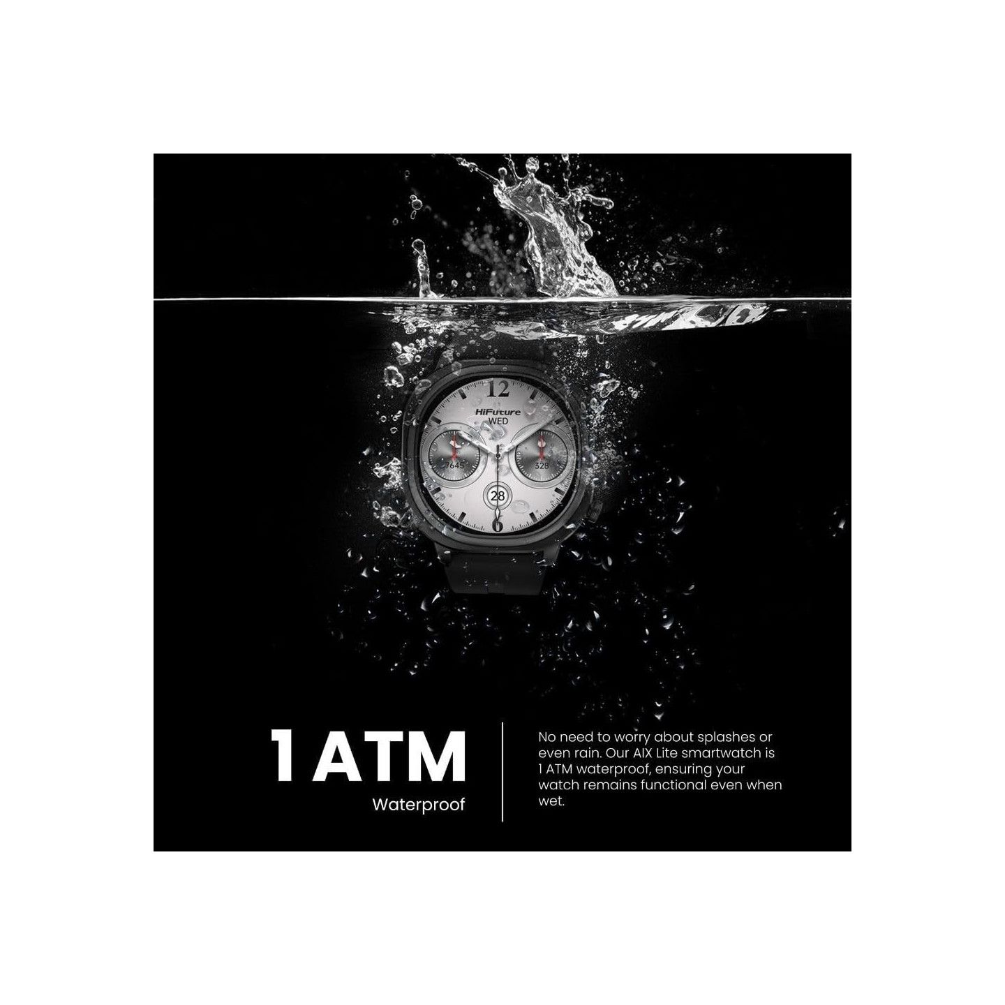 HiFuture Lifestyle SmartWatch - AIX Lite - Silver Grey — Buy in Cyprus with Fast Delivery