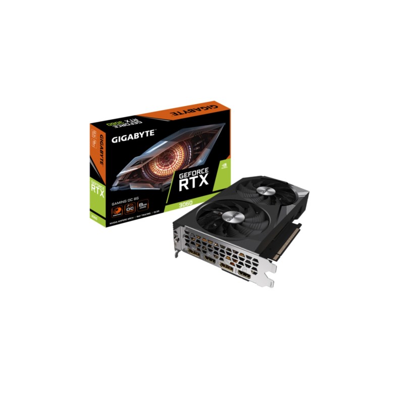 Buy GIGABYTE GeForce RTX 3060 Gaming OC 8GB GDDR6 - 1807 MHz Boost, WINDFORCE 2X... in Cyprus, Nicosia, Limassol, Larnaka, Pafos