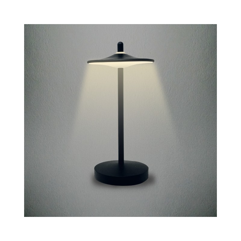 Buy KELU SAKE Aluminium Lamp - USB-C Rechargeable, IP44, 130LM, Anthracite in Cyprus, Nicosia, Limassol, Larnaka, Pafos