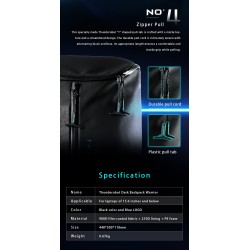 Buy Thunderobot Dark Warrior Laptop Backpack - 15 6 in Cyprus, Nicosia, Limassol, Larnaka, Pafos