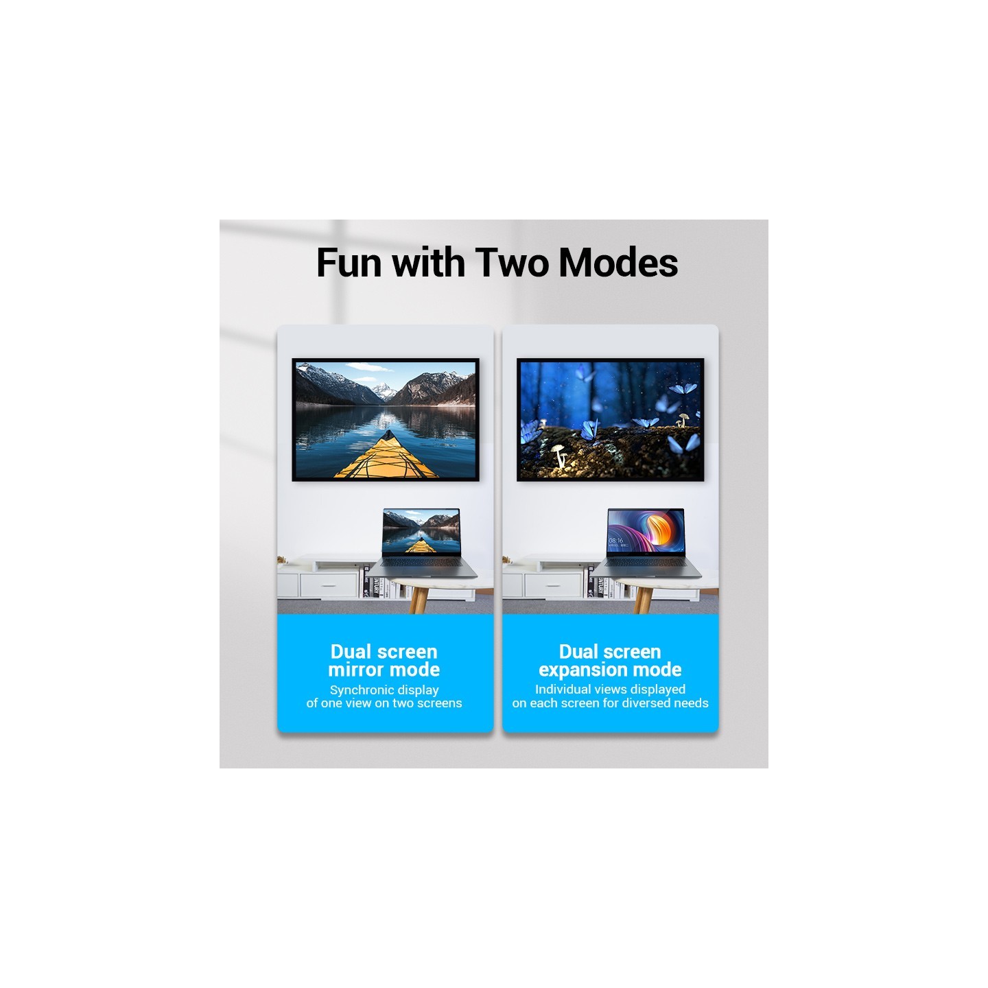 Vention HDMI Adaptor - AIMB0 - HDMI Adaptor Male to Female 4K60Hz — Buy in Cyprus with Fast Delivery