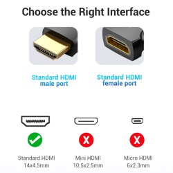 Buy Vention HDMI Adaptor - AIMB0 - HDMI Adaptor Male to Female 4K60Hz in Cyprus, Nicosia, Limassol, Larnaka, Pafos