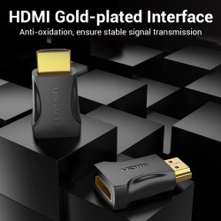 Buy Vention HDMI Adaptor - AIMB0 - HDMI Adaptor Male to Female 4K60Hz in Cyprus, Nicosia, Limassol, Larnaka, Pafos