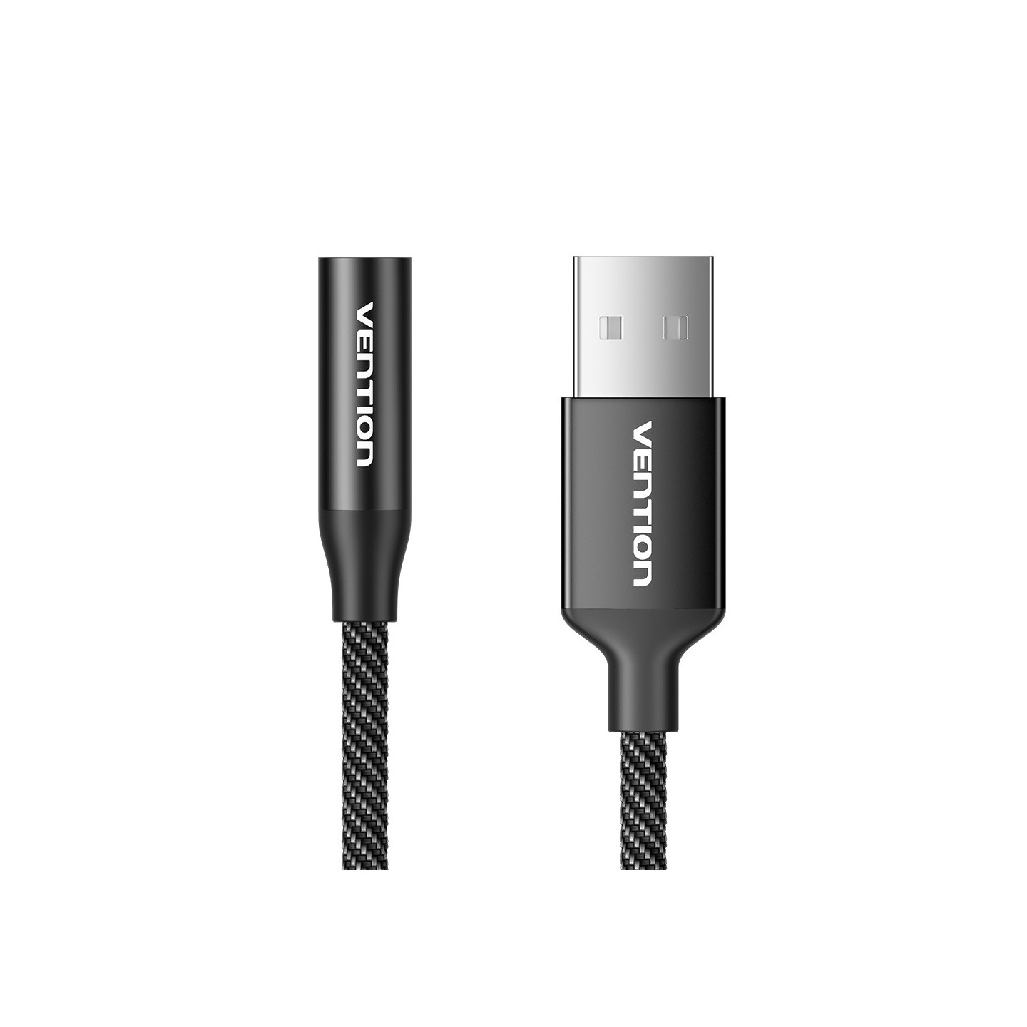 Vention Audio Converter USB-A to 1x3.5mm 1.0m Cable - CVEBF - Braided — Buy in Cyprus with Fast Delivery
