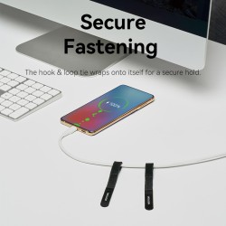 Buy Vention Cable Organiser Hook & Loop Cable Tie - KANB0-10 - 120mm, 10 Pcs in Cyprus, Nicosia, Limassol, Larnaka, Pafos