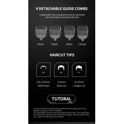 Buy Enchen Body Hair Trimmer - BEARDO 2 - USB-C 1200mAh in Cyprus, Nicosia, Limassol, Larnaka, Pafos