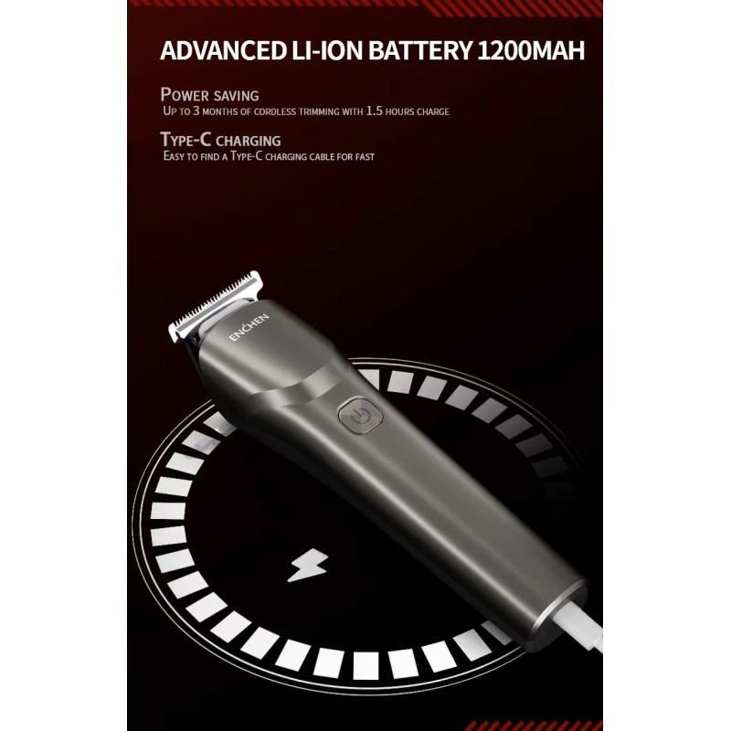 Buy Enchen Body Hair Trimmer - BEARDO 2 - USB-C 1200mAh in Cyprus, Nicosia, Limassol, Larnaka, Pafos