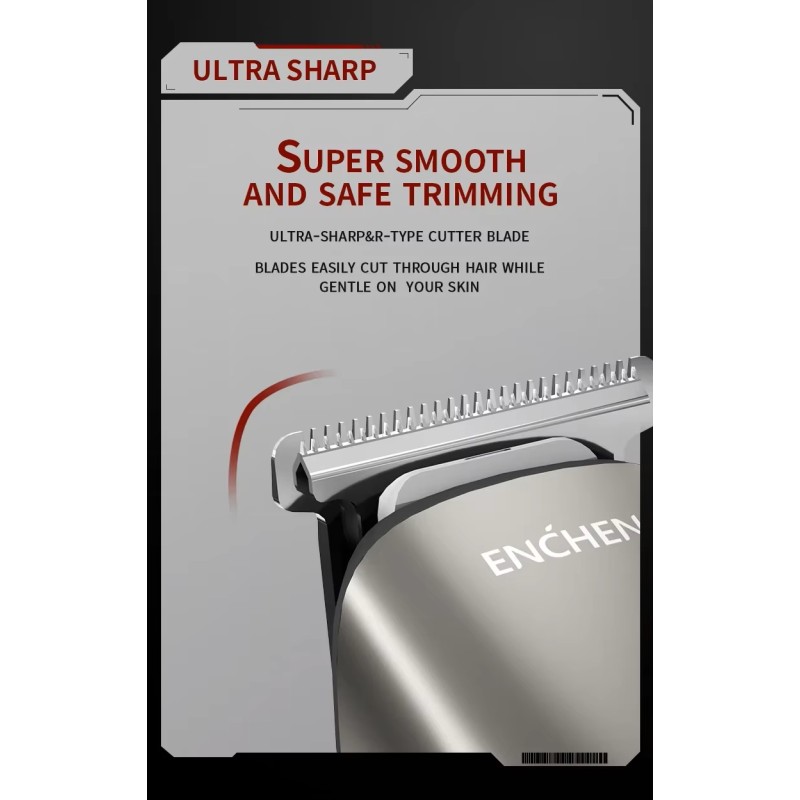 Buy Enchen Body Hair Trimmer - BEARDO 2 - USB-C 1200mAh in Cyprus, Nicosia, Limassol, Larnaka, Pafos