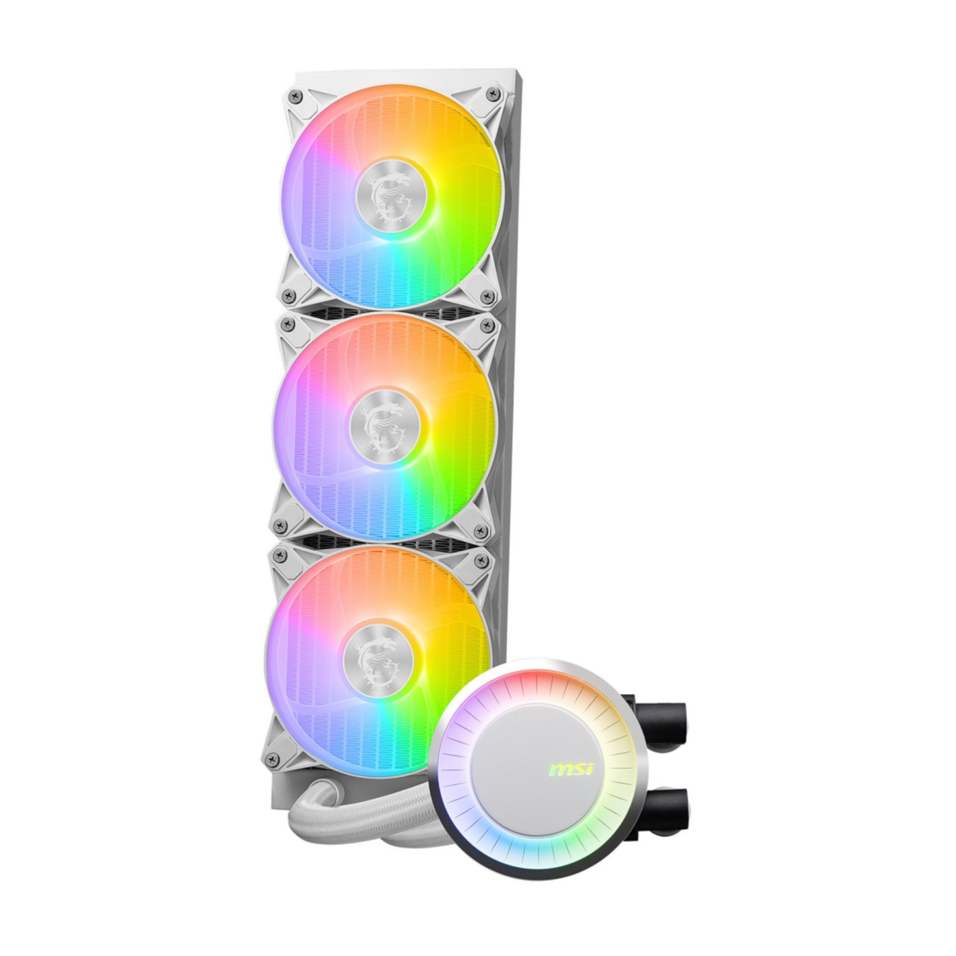 MSI MAG CORELIQUID E360 - AIO 360mm Liquid CPU Cooler - White — Buy in Cyprus with Fast Delivery