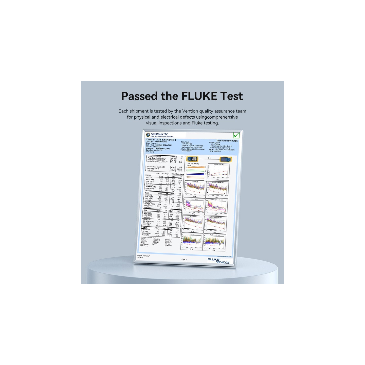 Vention Network Cable - IKLBJ - Cat8 SFTP Rotate Right Angle Slim 5.0m Black — Buy in Cyprus with Fast Delivery