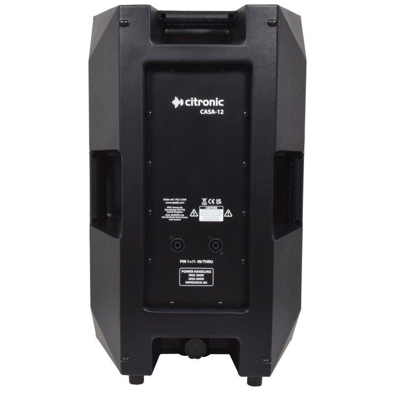 Buy Citronic Passive 12' Full Range Speaker 300W 178.113UK - CASA-12 - Passive 1... in Cyprus, Nicosia, Limassol, Larnaka, Pafos