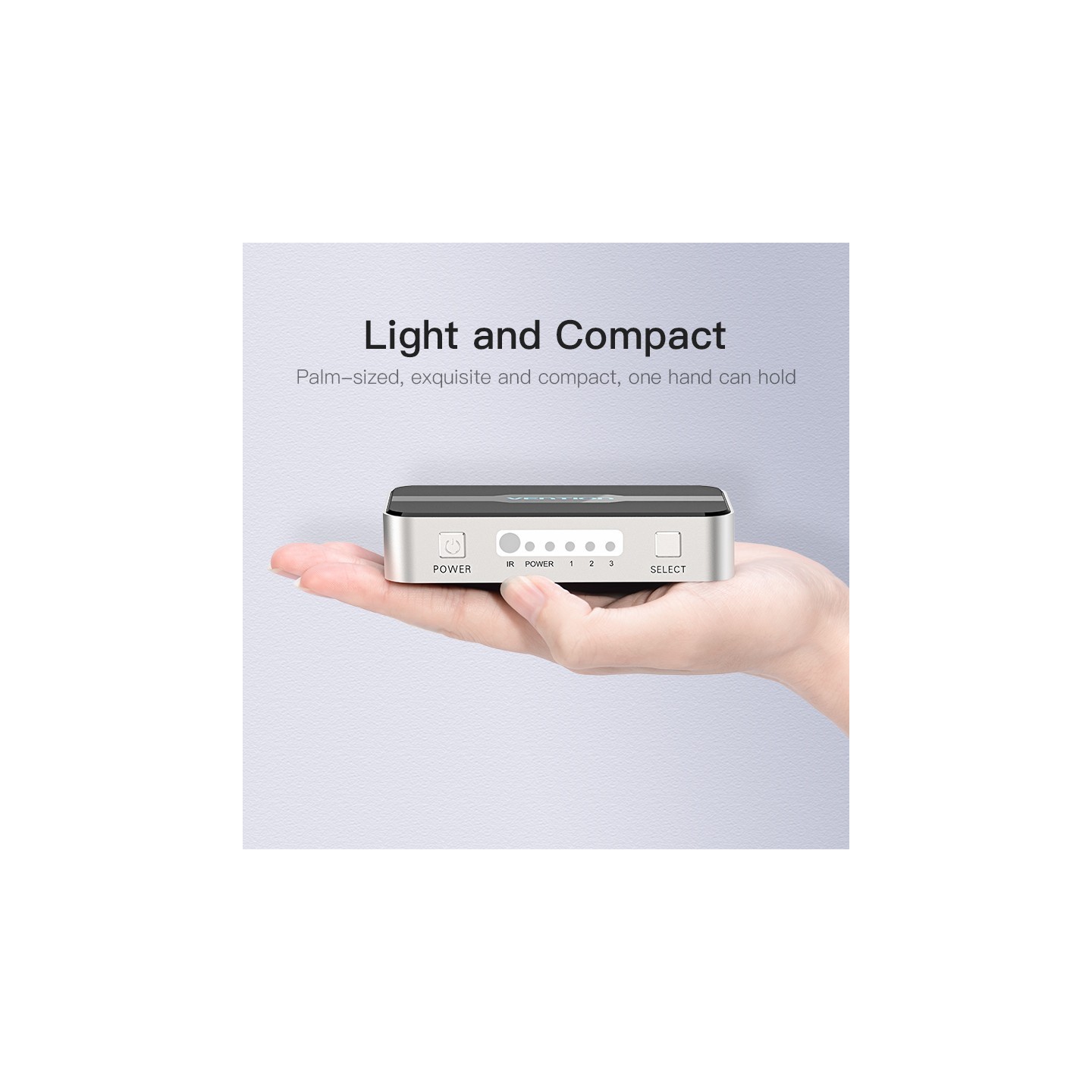 Vention HDMI Switch - AFJH0 - 3-Port 4K 1.4 with Audio Separation — Buy in Cyprus with Fast Delivery