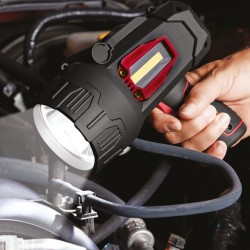 Buy Rexer Torchlight - RX8045L - 10W Rechargeable 4000mah 1300lm in Cyprus, Nicosia, Limassol, Larnaka, Pafos