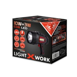 Buy Rexer Torchlight - RX8045L - 10W Rechargeable 4000mah 1300lm in Cyprus, Nicosia, Limassol, Larnaka, Pafos