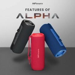 Buy HiFuture Portable BT Speaker - ALPHA - IPX7 20W Red in Cyprus, Nicosia, Limassol, Larnaka, Pafos