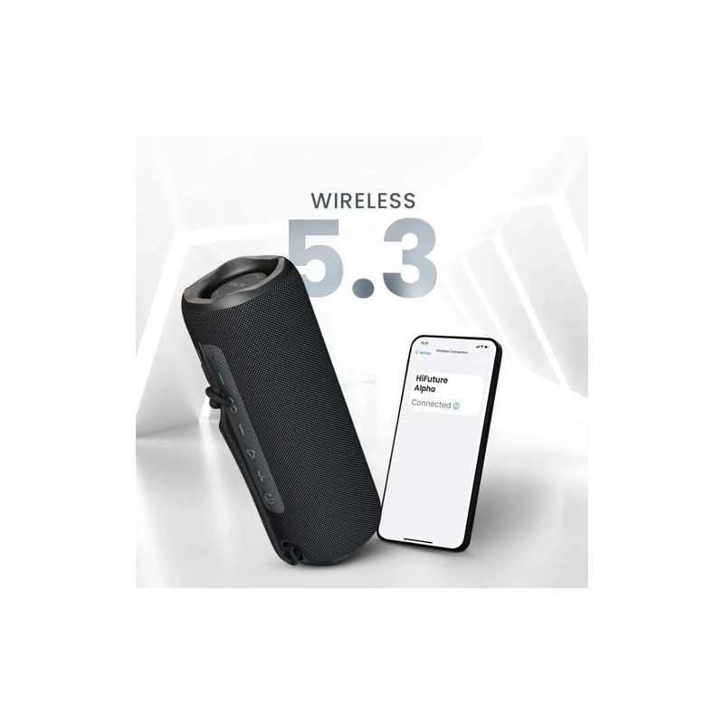 Buy HiFuture Portable BT Speaker - ALPHA - IPX7 20W Red in Cyprus, Nicosia, Limassol, Larnaka, Pafos