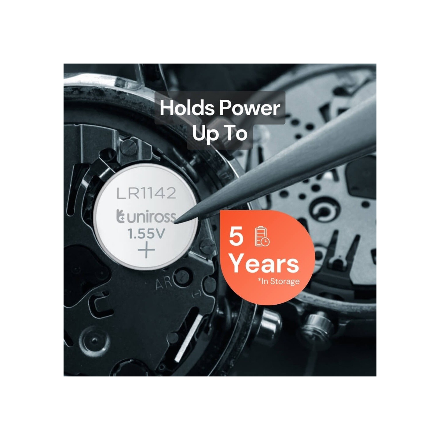 Uniross Alkaline-Coin Battery - LR1142 - AG12 LR43 Battery (10pack) — Buy in Cyprus with Fast Delivery