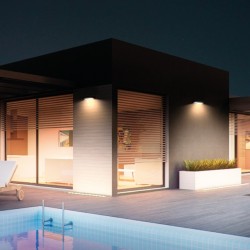 Buy GBC DOGI STONEWALL XL Solar LED Wall Light with PIR - Solar LED Wall Light w... in Cyprus, Nicosia, Limassol, Larnaka, Pafos