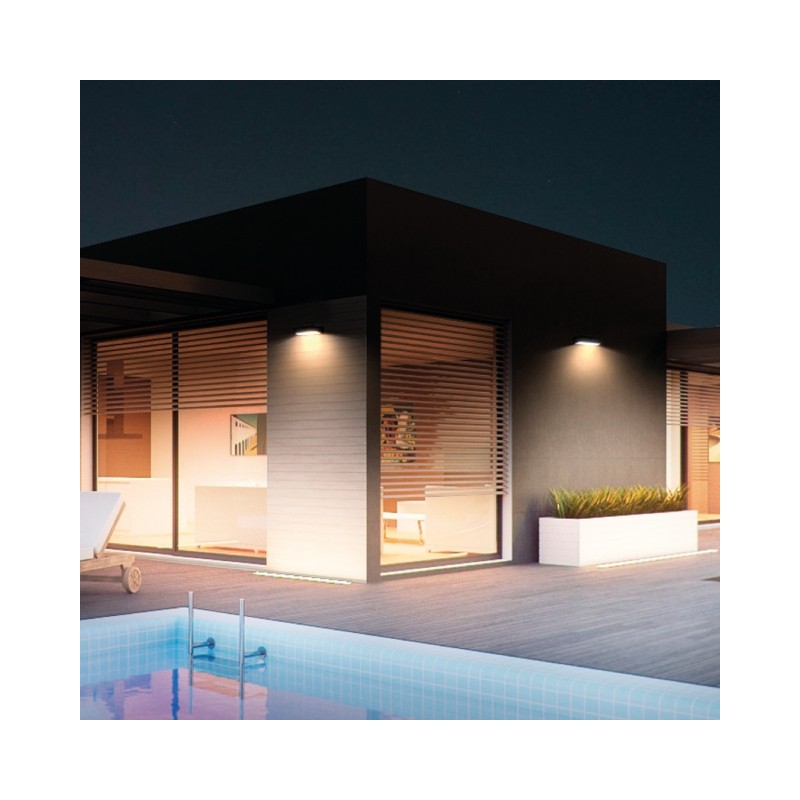 Buy GBC DOGI STONEWALL XL Solar LED Wall Light with PIR - Solar LED Wall Light w... in Cyprus, Nicosia, Limassol, Larnaka, Pafos