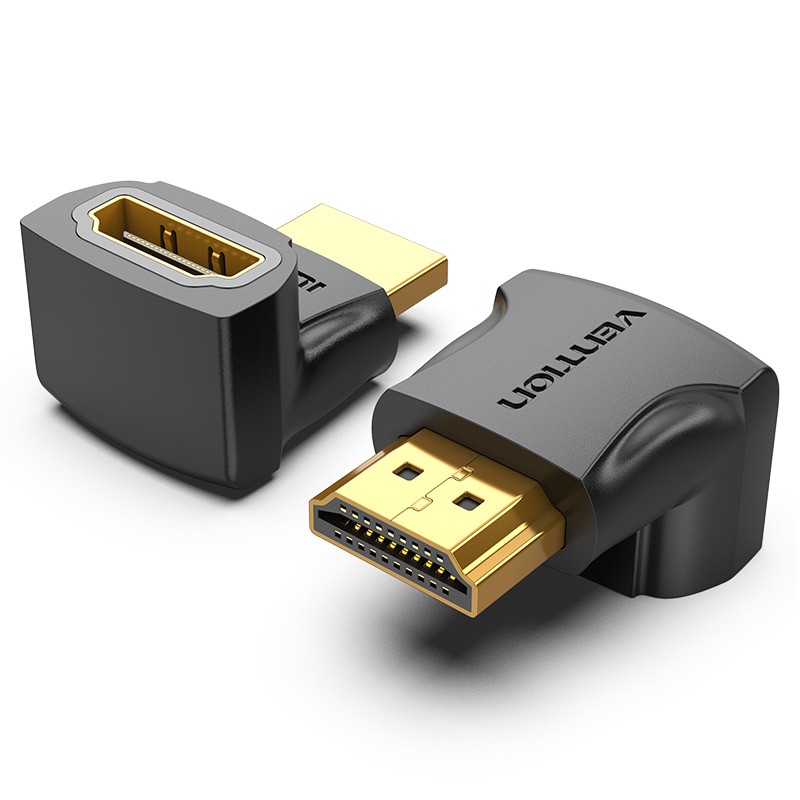 Buy Vention HDMI Right Angle Adaptor - AINB0 - Male to Female 270 Degree 4K60Hz in Cyprus, Nicosia, Limassol, Larnaka, Pafos