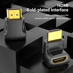 Buy Vention HDMI Right Angle Adaptor - AINB0 - Male to Female 270 Degree 4K60Hz in Cyprus, Nicosia, Limassol, Larnaka, Pafos