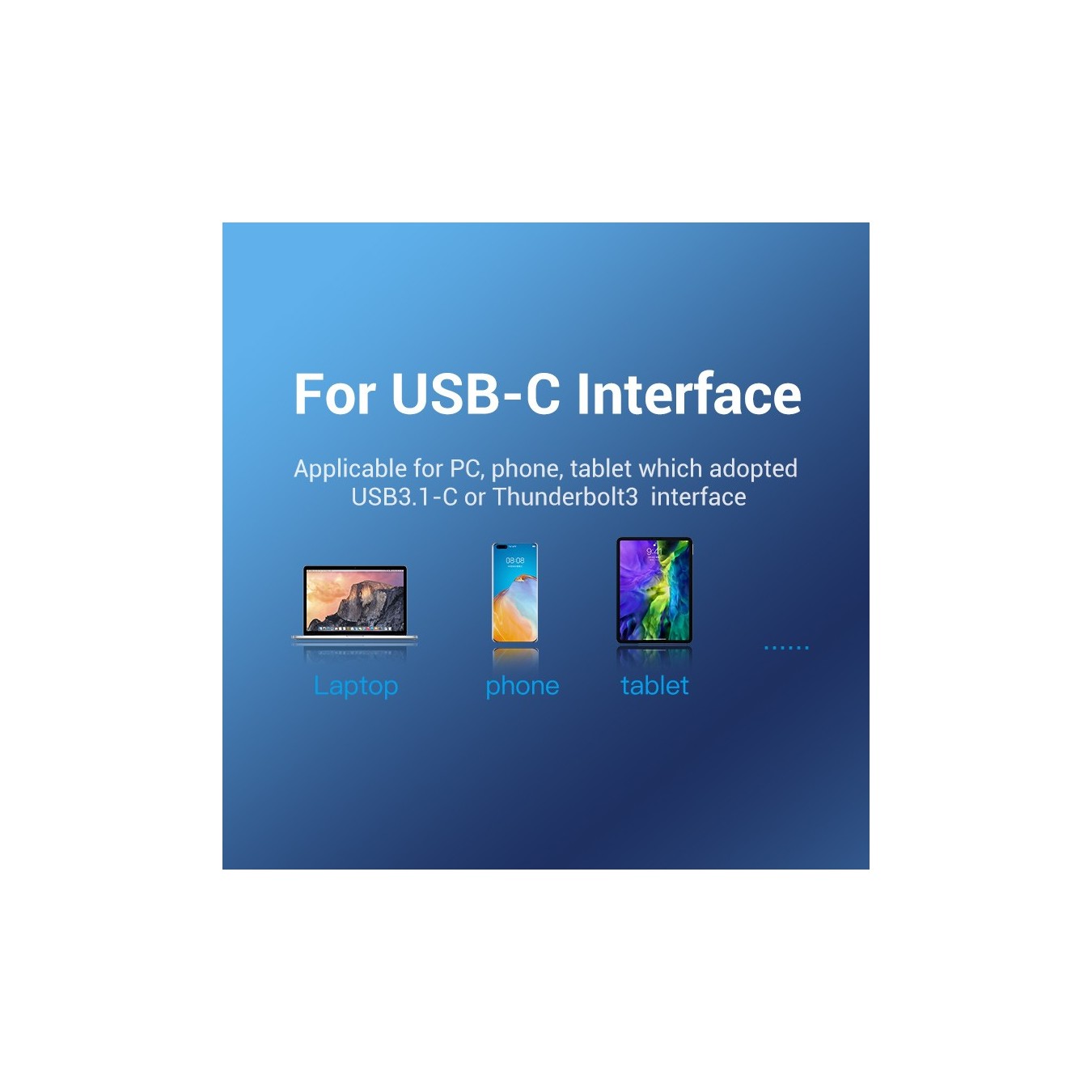 Vention TGQBB USB-C Hub – 3x USB 3.0 0.15m | Armenius Store