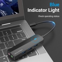 Vention TGQBB USB-C Hub – 3x USB 3.0 0.15m | Armenius Store