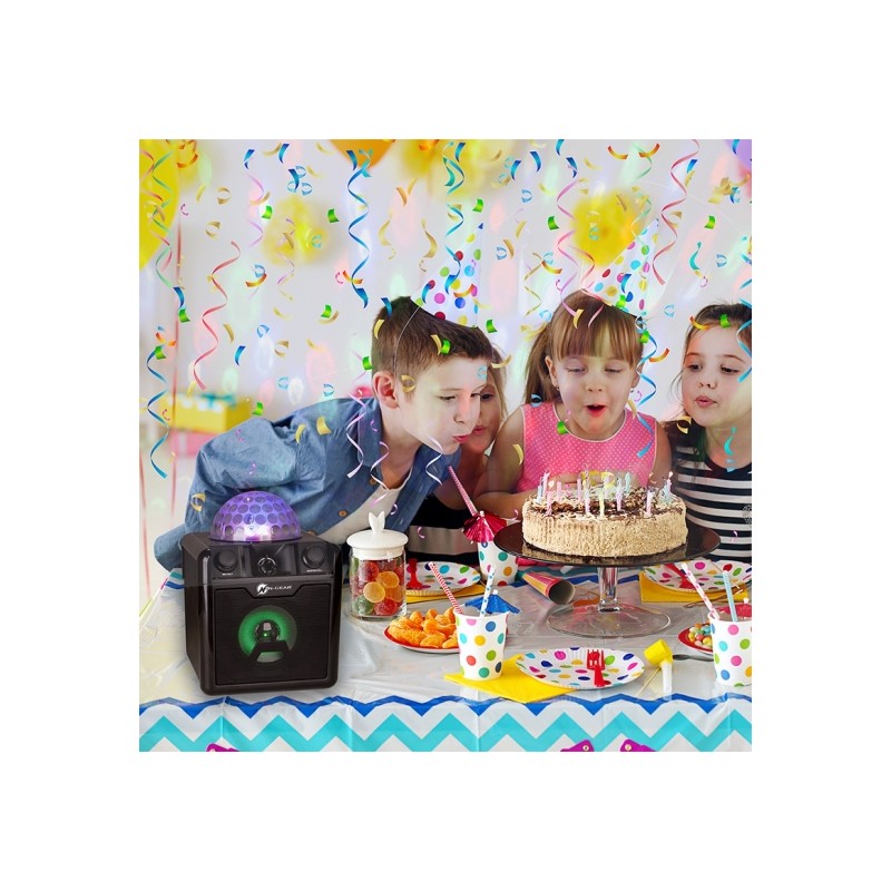 Buy N-Gear Disco Block - 410 - Portable Karaoke Speaker with Disco Ball With 2 W... in Cyprus, Nicosia, Limassol, Larnaka, Pafos