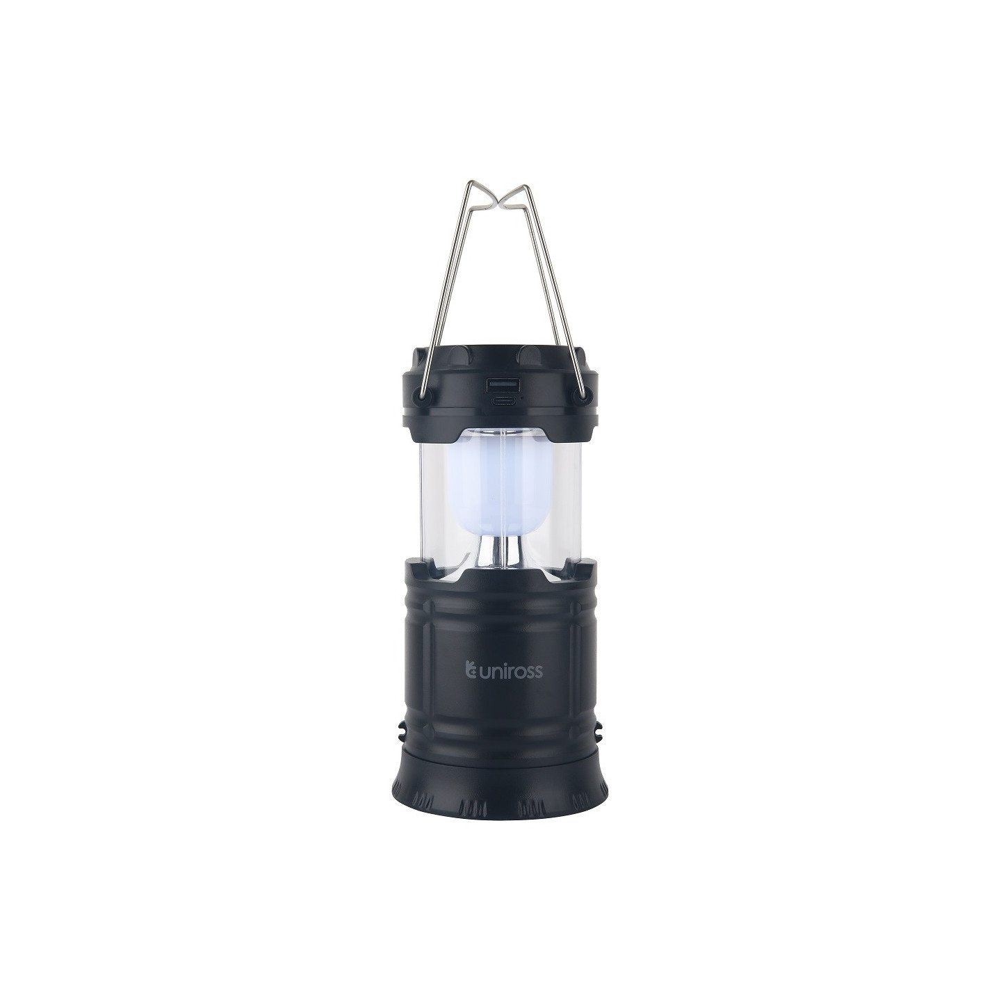Uniross Lantern - ULSA05 - Solar & USB Rechargeable 360 degrees Lantern with Powerbank — Buy in Cyprus with Fast Delivery