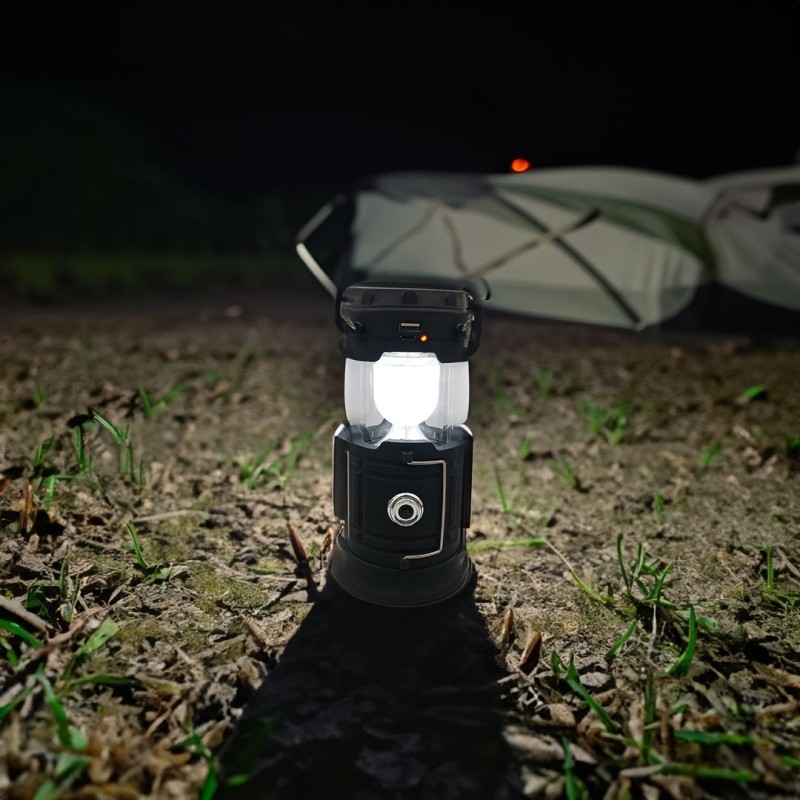 Buy Uniross Lantern - ULSA05 - Solar & USB Rechargeable 360 degrees Lantern with... in Cyprus, Nicosia, Limassol, Larnaka, Pafos