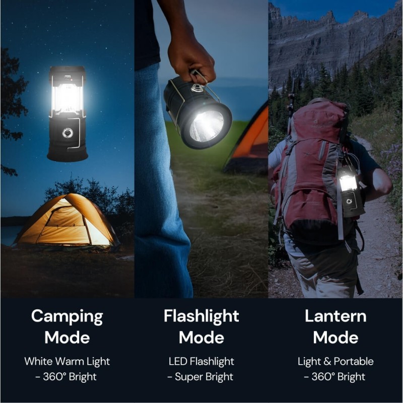Buy Uniross Lantern - ULSA05 - Solar & USB Rechargeable 360 degrees Lantern with... in Cyprus, Nicosia, Limassol, Larnaka, Pafos