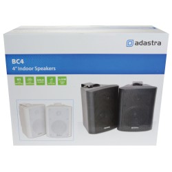 Buy Adastra BC4W - 100.901UK - 4'' Indoor Speakers White (PAIR) in Cyprus, Nicosia, Limassol, Larnaka, Pafos